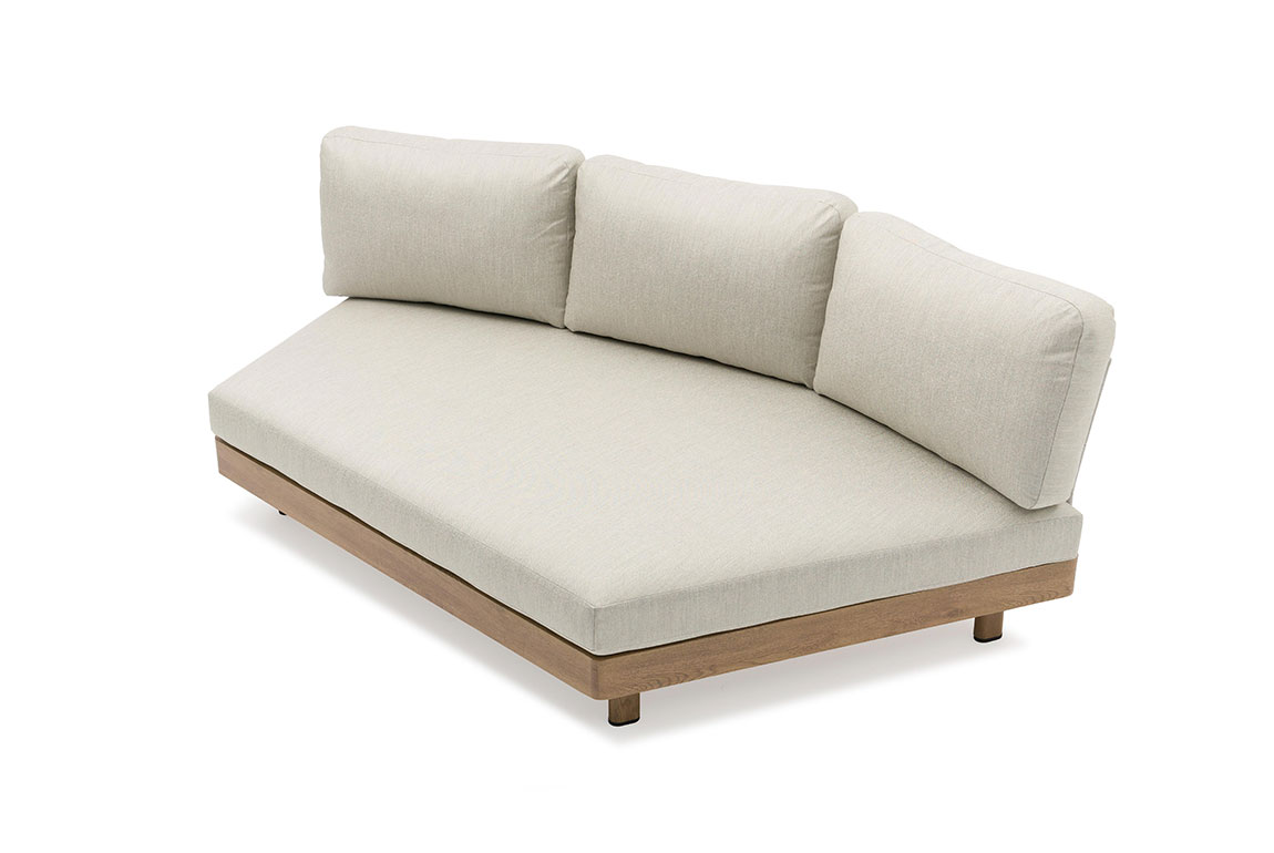 LOUNGE right hand three-seater sofa